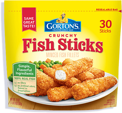 Classic Fishsticks Surp 154604-2 - Gorton's Fish Sticks (420x420), Png Download
