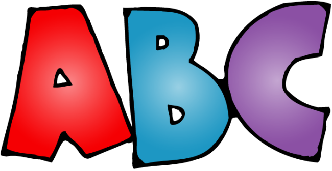 Abc Clipart Alphabet Free Clipartoons Cliparts And - Abc Clipart (650x336), Png Download