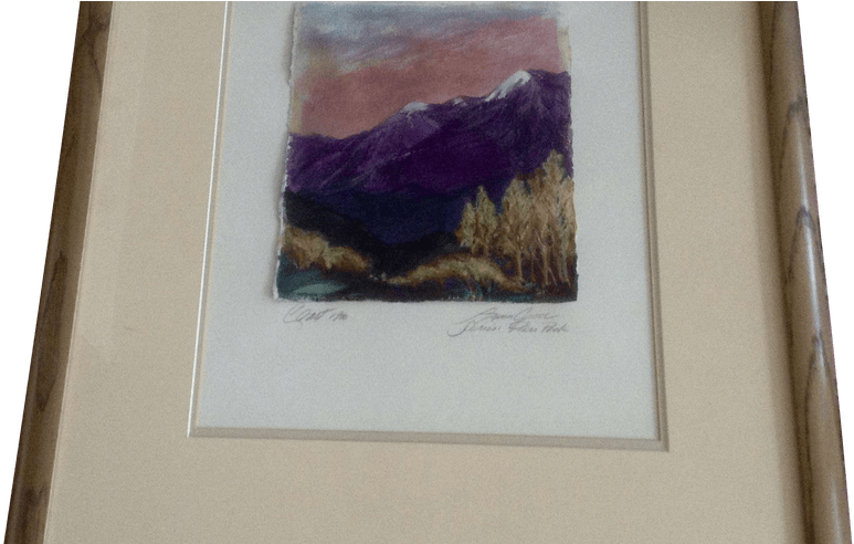 Barbara Coast, Mixed Media Watercolor Painting Aspen - Watercolor Paint (800x491), Png Download
