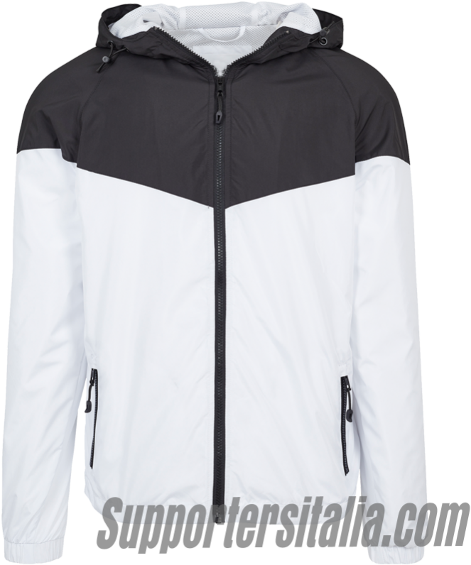 Arrow Windbreaker - Urban Classics Tech Windrunner Windbreaker Jacket (767x1023), Png Download