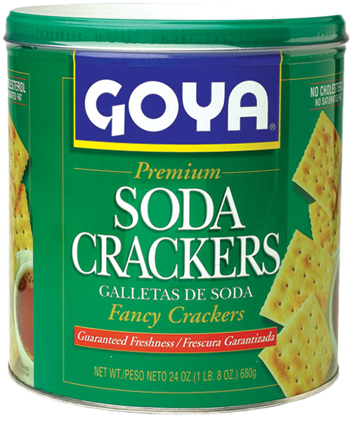 Goya Soda Crackers (500x614), Png Download