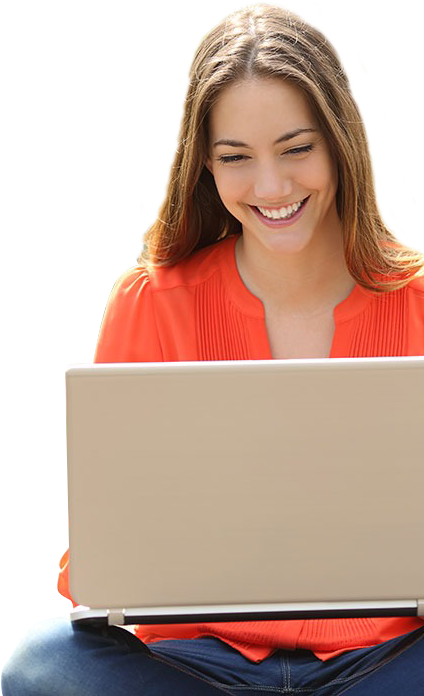 About Acer Girl - Student (424x696), Png Download