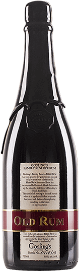 Gosling's Family Reserve Old Rum (300x600), Png Download