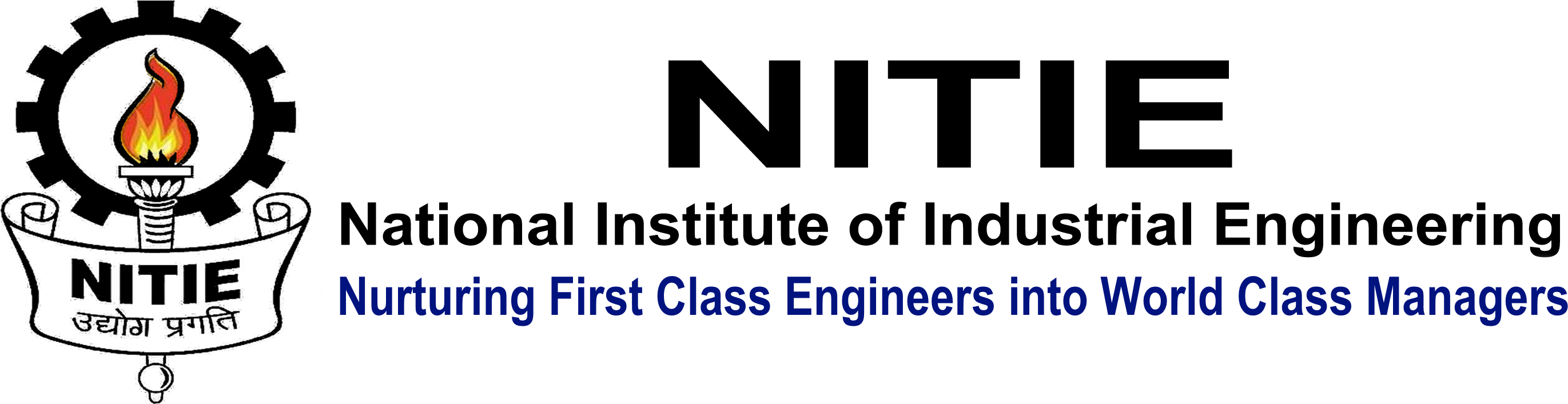 Nitie Mumbai Logo Png (2785x706), Png Download