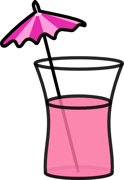 Drinks Free Drink And Beverage Clipart Clip Art Pictures - Beach Drink Clip Art (408x592), Png Download