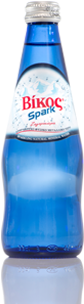 Vikos Spark 0,33 L Glass Blue - Water (353x523), Png Download