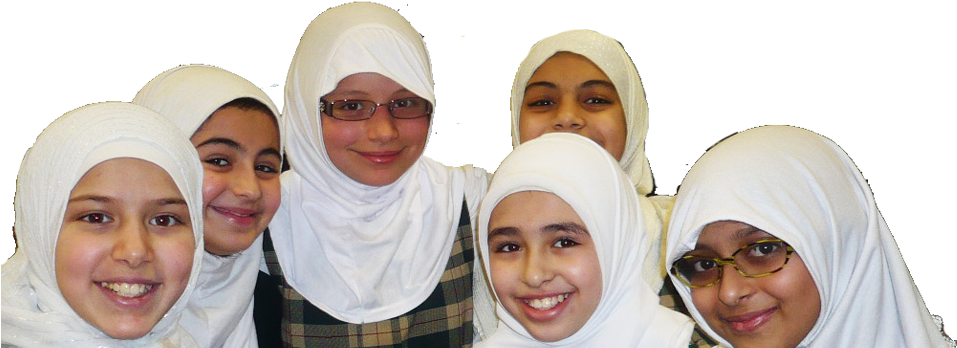 Welcome To Miraj Islamic School - Islamic School Students Png (961x363), Png Download