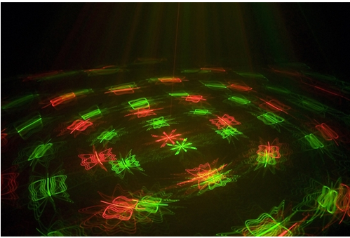 The 7 Channel Chauvet Scorpion Storm Fx Offers Dmx - Chauvet Scorpion Storm Fx Red And Green Laser Effect (498x450), Png Download