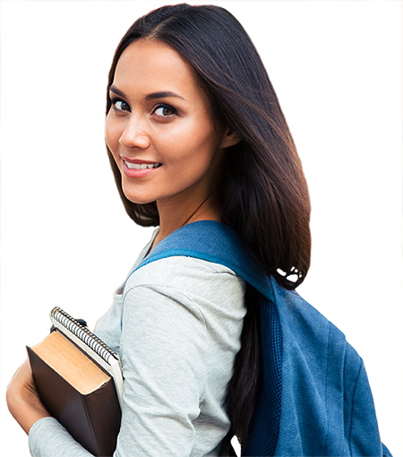 Studentgirl3 - Girl (450x510), Png Download