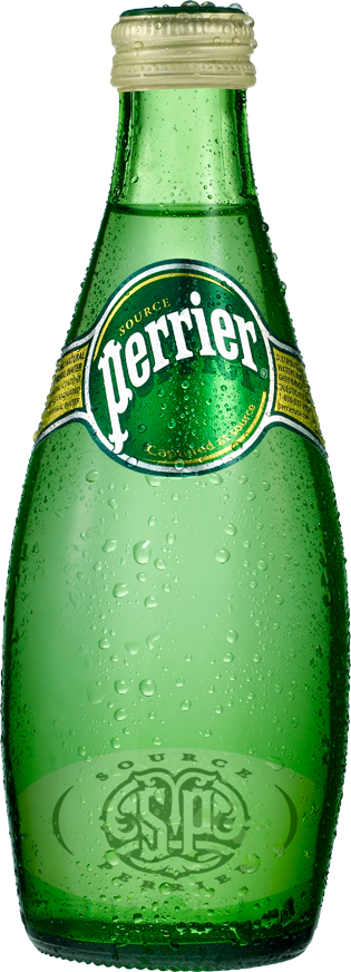 Perrier Lemon Water - 11 Fl Oz Bottle (315x872), Png Download