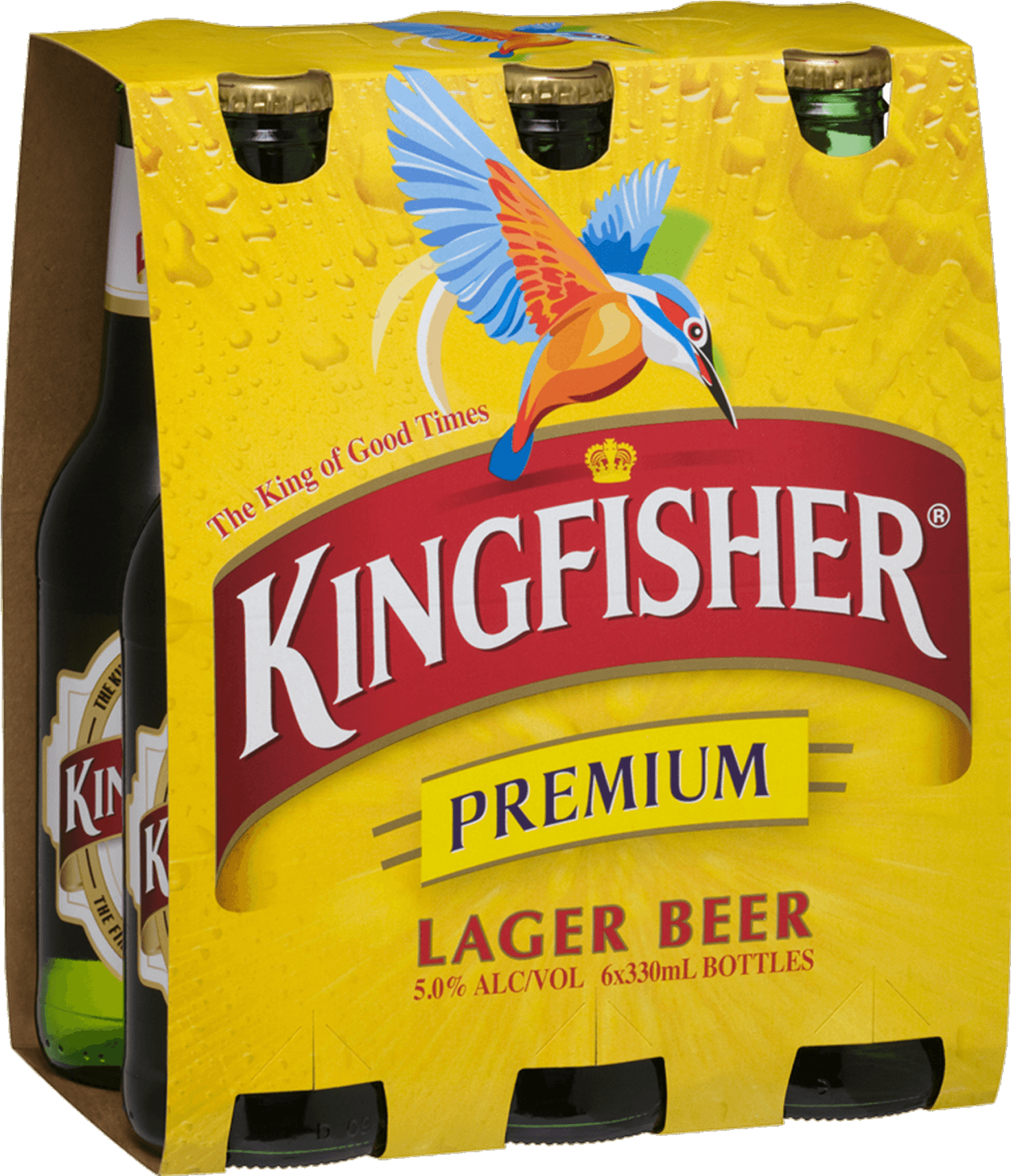 Kingfisher Lager Kingfisher Lager - Kingfisher Beer (2000x2000), Png Download