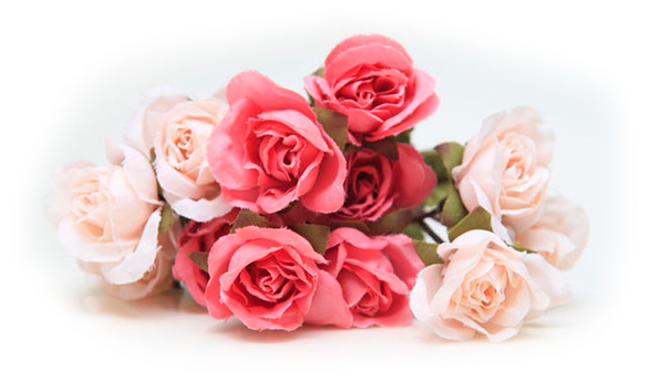 Artificial Flowers & Accessories Suppliers In Malaysia - Garden Roses (610x342), Png Download