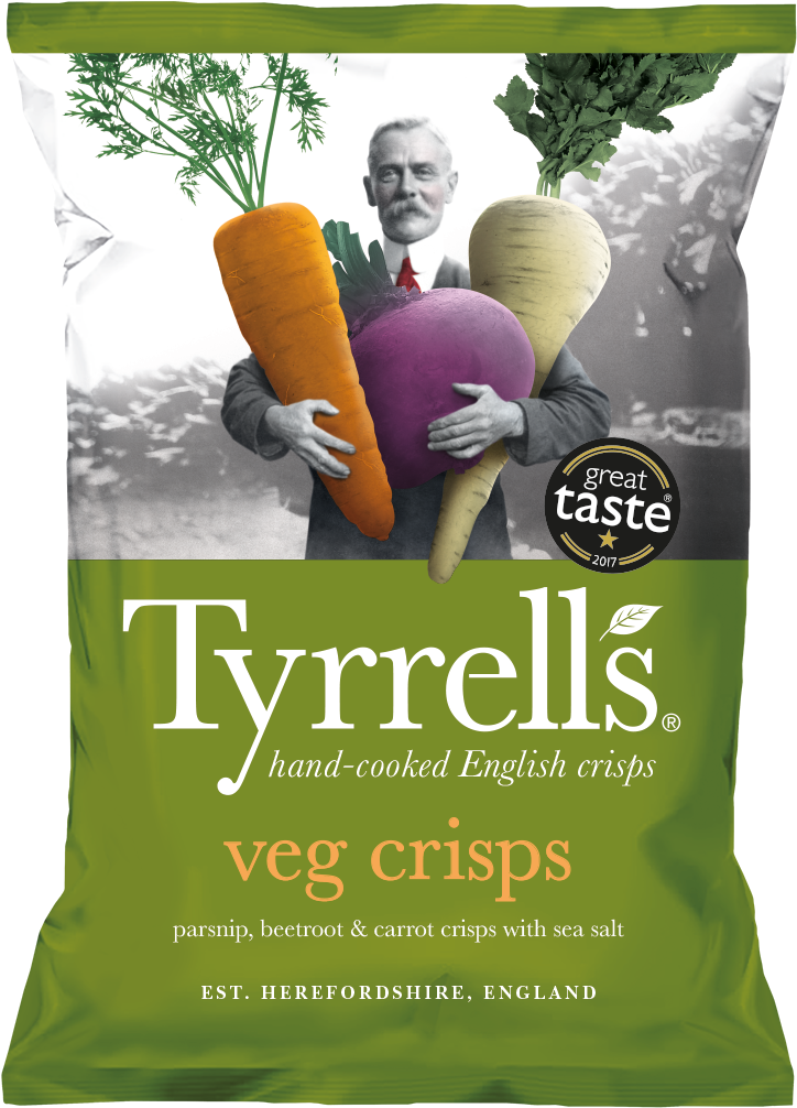 Tyrrells Vegetable Crisps (874x1104), Png Download