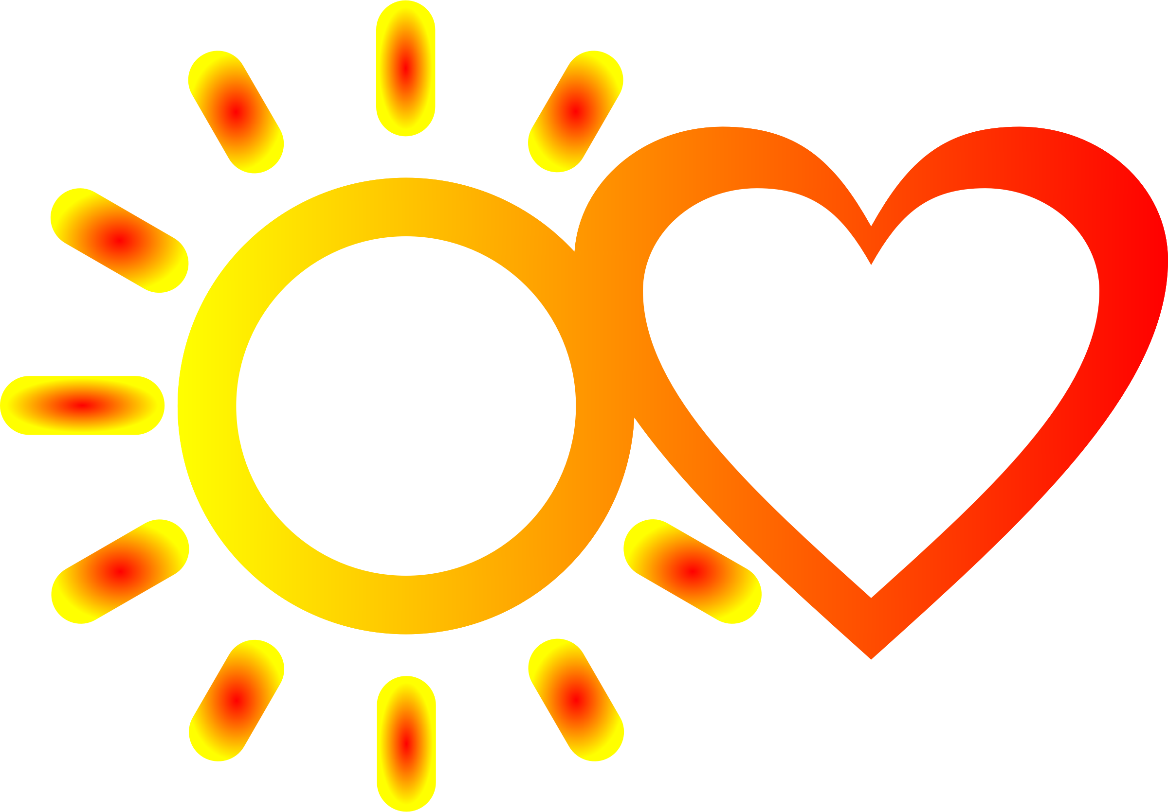 Free Stock Photo Of Light And Love Vector Clipart - Icon (2400x1670), Png Download