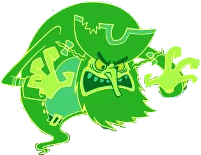 Evil Flying Dutchman-rhw204 - Spongebob The Flying Dutchman Png (724x600), Png Download