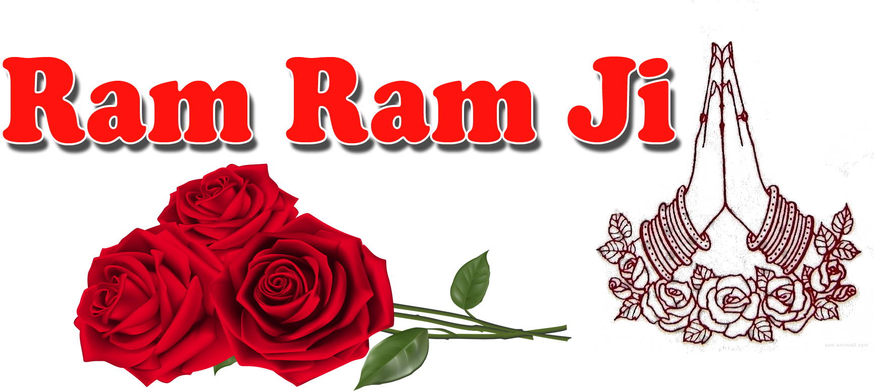 Ram Ram Ji Png - Ram Ram Ji (1920x946), Png Download