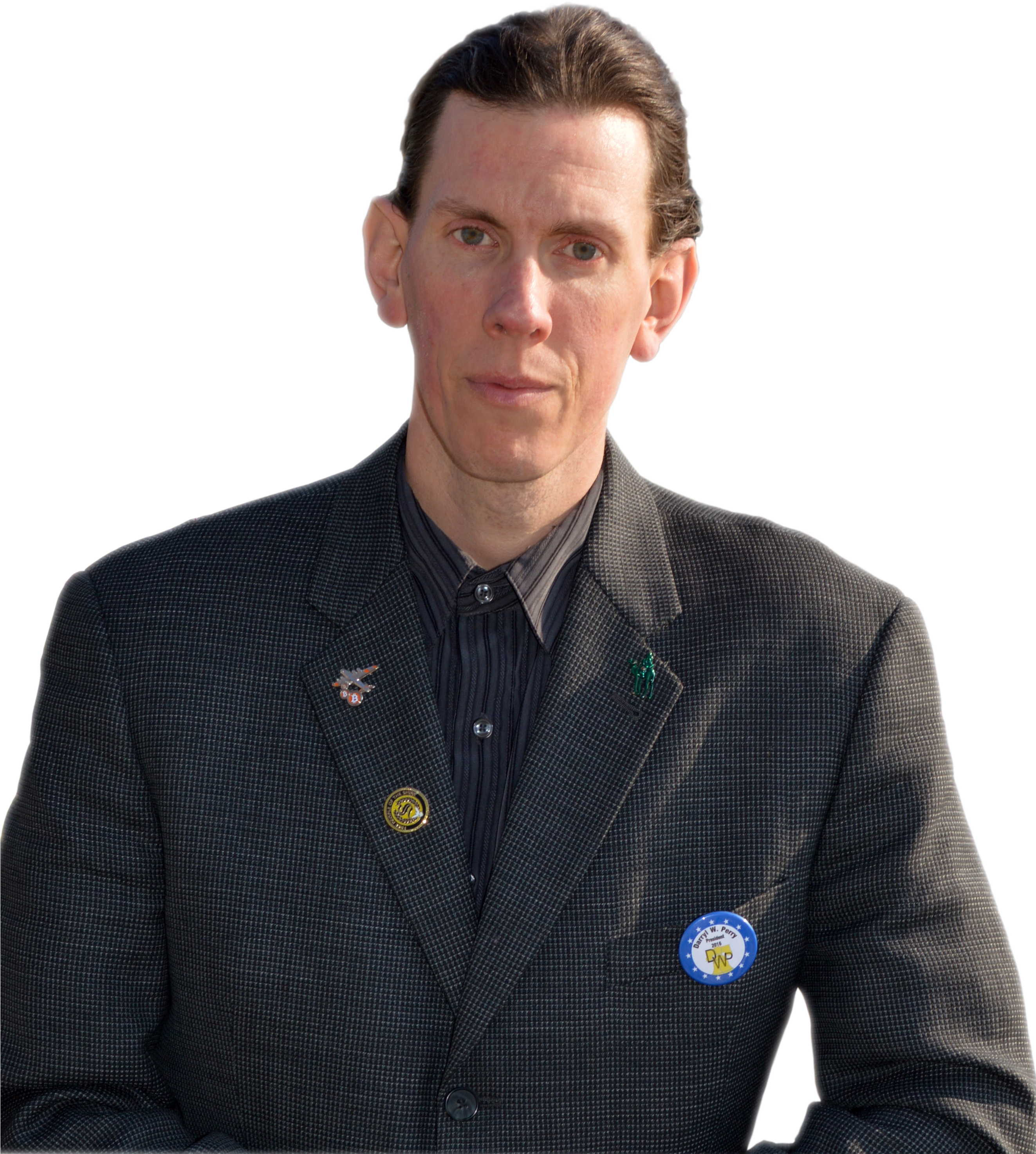 Perry - Darryl Perry Libertarian (2717x3189), Png Download