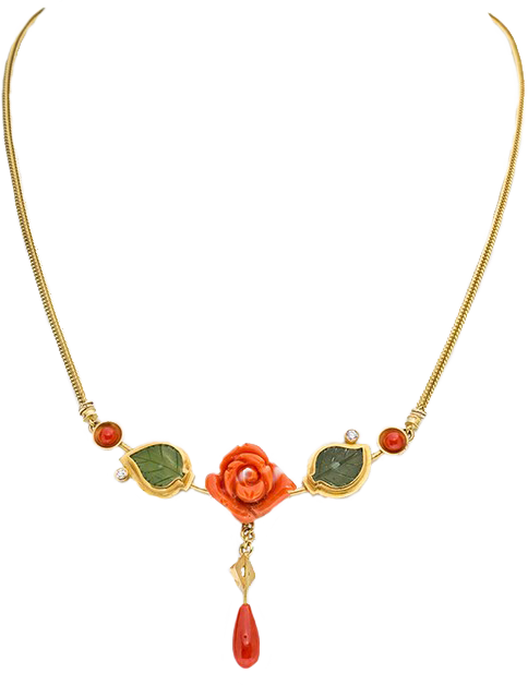 Collection Of Necklace High - Jewellery Clipart No Background (484x628), Png Download