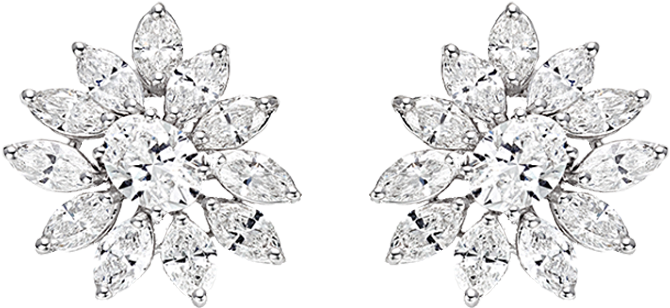Precious Designer Jewellery - Earring (700x700), Png Download