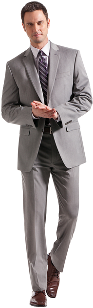 Tips For Men - Shoe That Goes With Light Grey Suit (420x640), Png Download