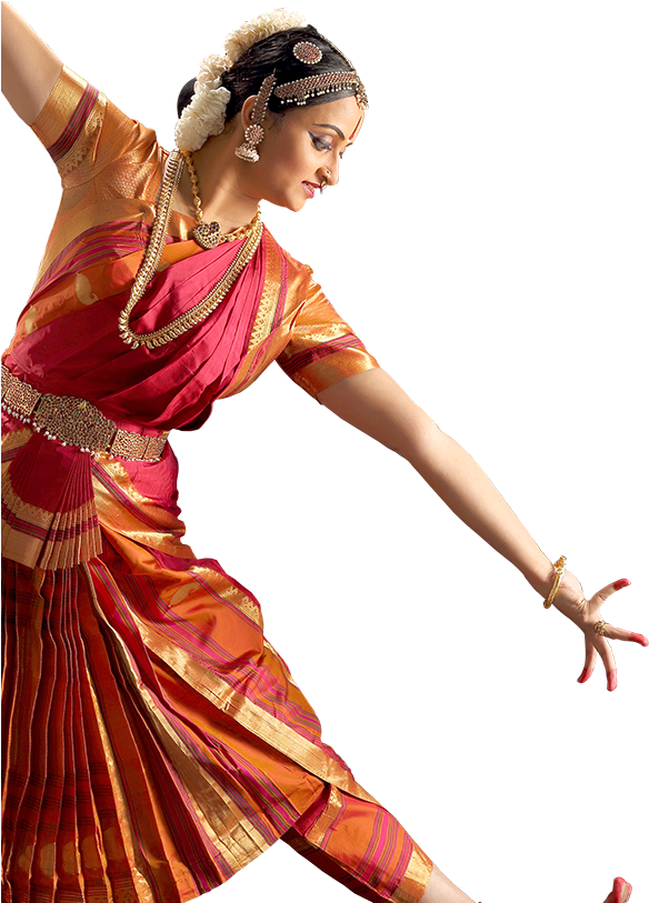 Bharatanatyam Dance Png (1600x812), Png Download