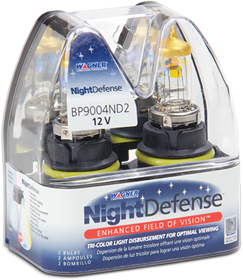 Wagner 9006 Nightdefense Replacement Bulb, (pack Of (630x500), Png Download