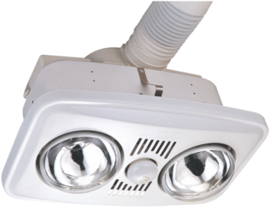 Instant Lamp Heater Fan Ilh600 Series - Light (490x592), Png Download