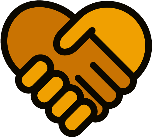 Icons-03 - Shake Hand Love (628x597), Png Download