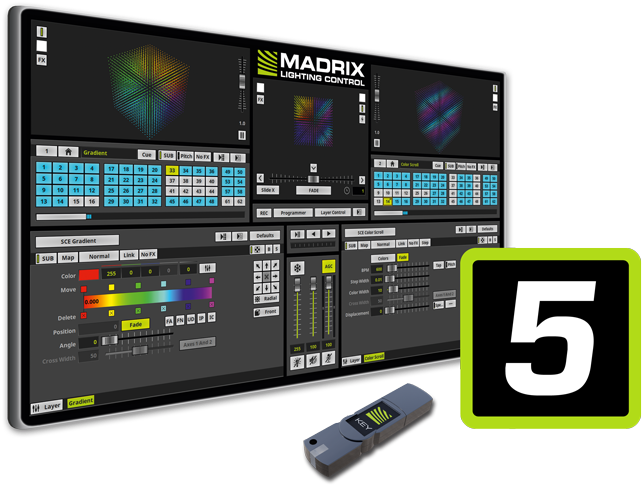 Madrix 5 Software - Madrix 5 (768x768), Png Download