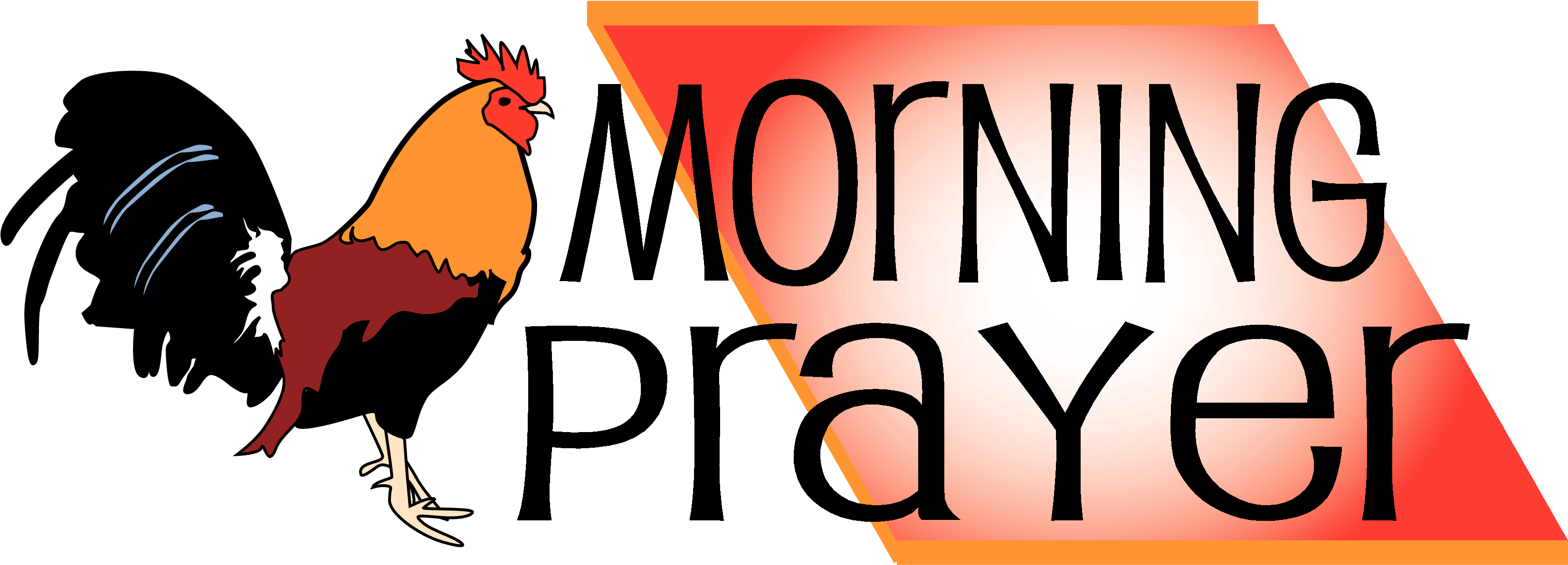 Image Chubby Prayer Clip Art Christart Clipartix - Rooster Clip Art (3300x1217), Png Download