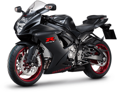 Lrgsx-r600 Black Front34 Facing Left - Havy Bike (700x380), Png Download