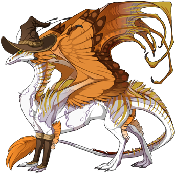 34034453 350 - Dragon Virgil Sanders Sides (350x350), Png Download