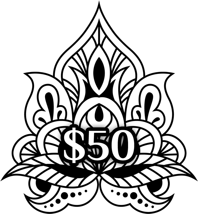 $50 Gift Certificate - Truck Art Black And White (800x800), Png Download