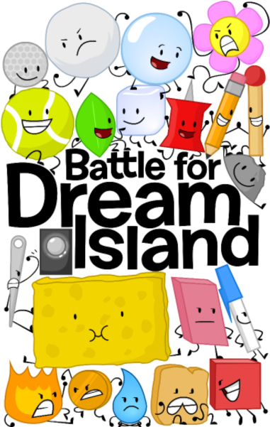 Poster Light Background Design - Battle For Dream Island Poster (600x600), Png Download