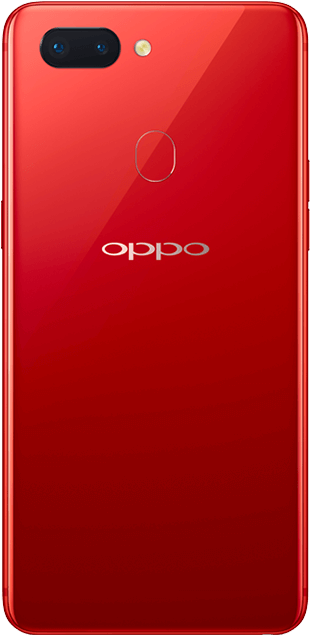 Oppo R15 128 Gb Rouge Red Back - Smartphone (710x710), Png Download