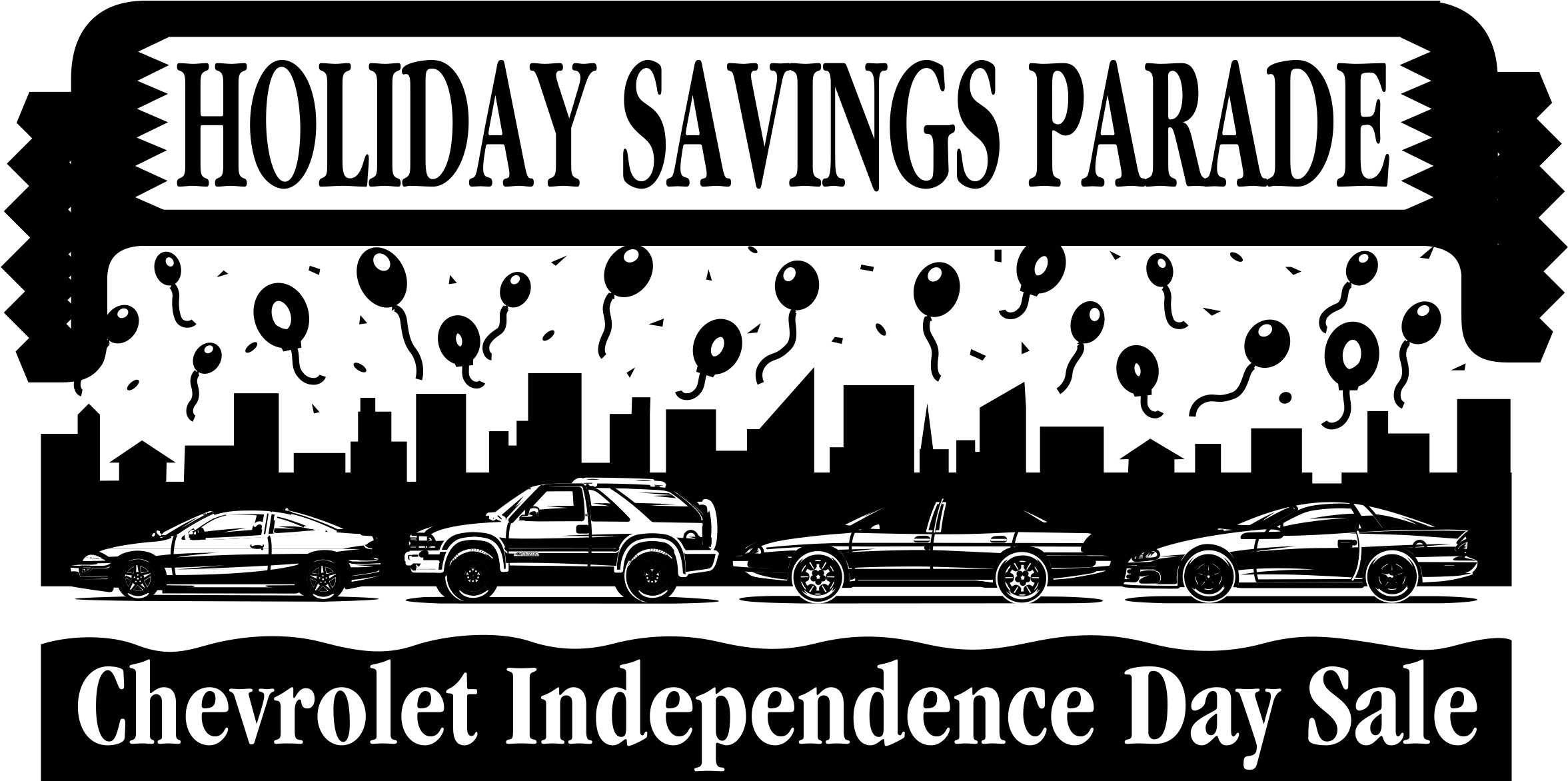 Chevrolet Independence Day Logo Png Transparent - Chevrolet (2400x1171), Png Download