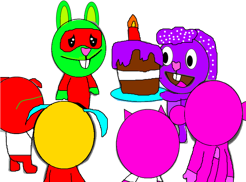 Cream's Birthday - Cartoon (800x600), Png Download