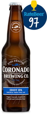Coronado Idiot Imperial Ipa - Coronado Brewing Double Ipas (480x480), Png Download