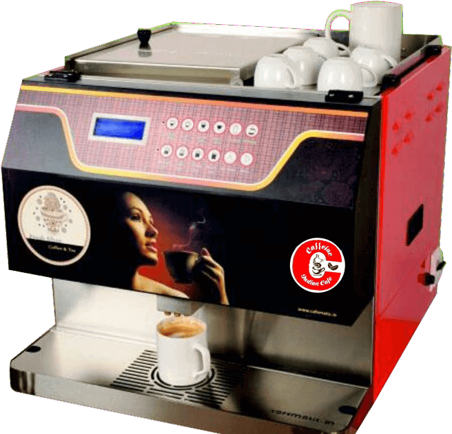 Tea & Coffee Machine With Pure Fresh Milk - Coffee Vending Machine (700x700), Png Download