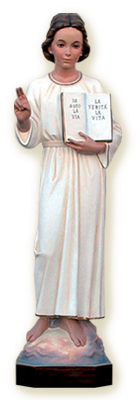 Gesù Benedicente Cm - Statue (350x400), Png Download