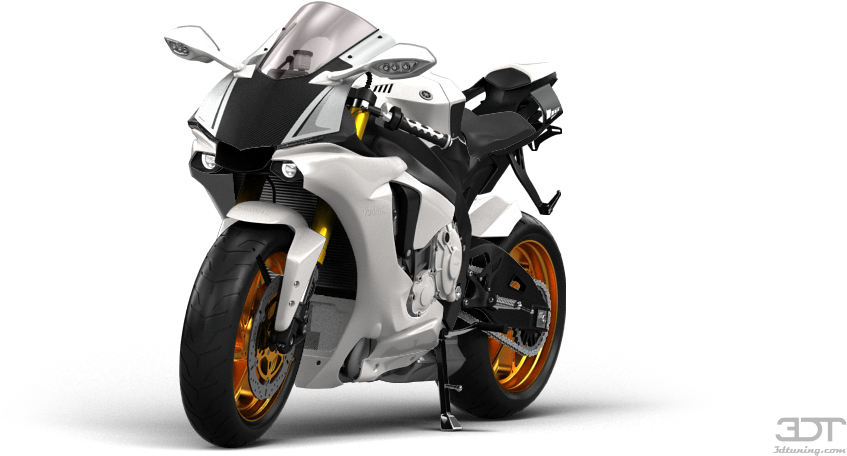 Yamaha Yzf R1 Sport Bike 2015 Tuning - Bike Front Png Hd (1004x500), Png Download