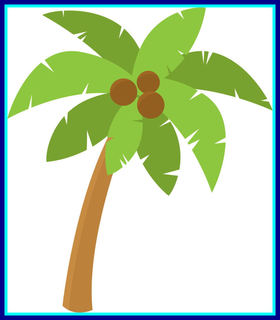 Coconut Clipart Crazy - Moana Tree (950x1086), Png Download