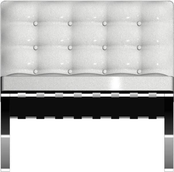 Download Sofa Top View Images Png Download Barcelona Chair Top View