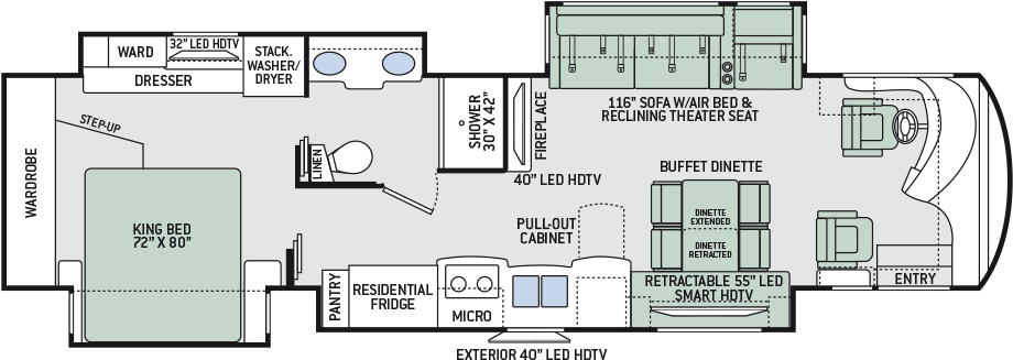 Floor Plan Recliner Png - Floor Plan (1600x380), Png Download