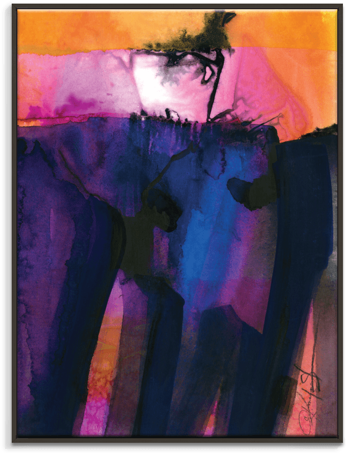 Kathy Morton Stanion Watercolor Abstraction - Watercolour Abstraction 30 By Kathy Morton Stanion (900x900), Png Download