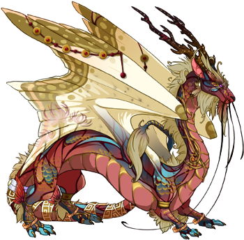 I've Had Pheta More Or Less Since I Started My Lair - Water Dragon Flight Rising (350x350), Png Download