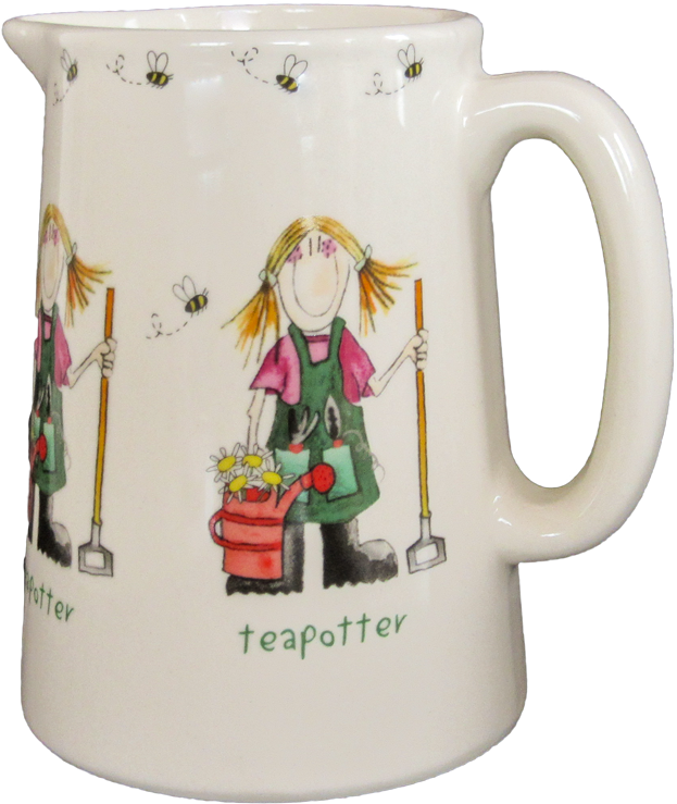 Tea Potter Jug 4bbb34f71d606 - Beer Stein (750x750), Png Download