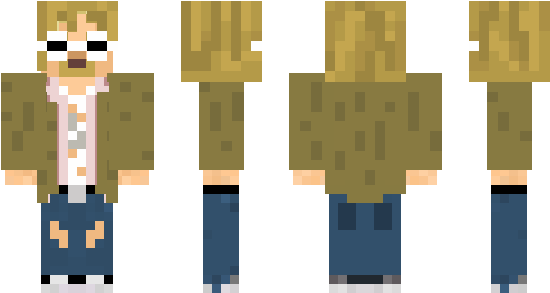 Minecraft Skin Phetacs - Skin De Thefantasio974 (600x348), Png Download