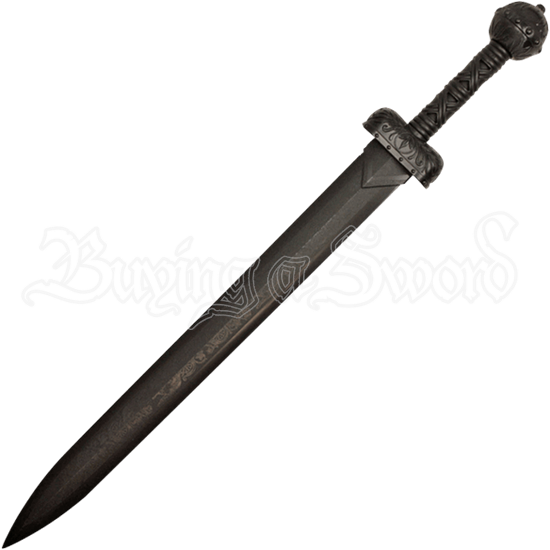 Black Polypropylene Roman Gladius Sword - Spartan Sword (550x550), Png Download