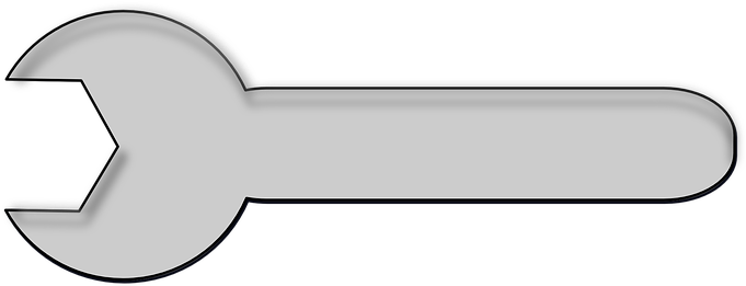 Wrench Spanner Tool Work Craftsman Artisan - Imagen De Llave Herramienta (680x340), Png Download